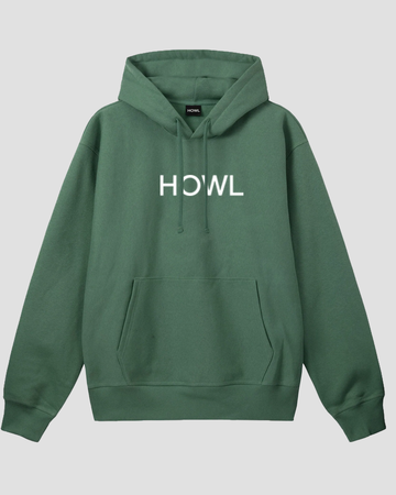 Howl Logo Hoody in Green 2024