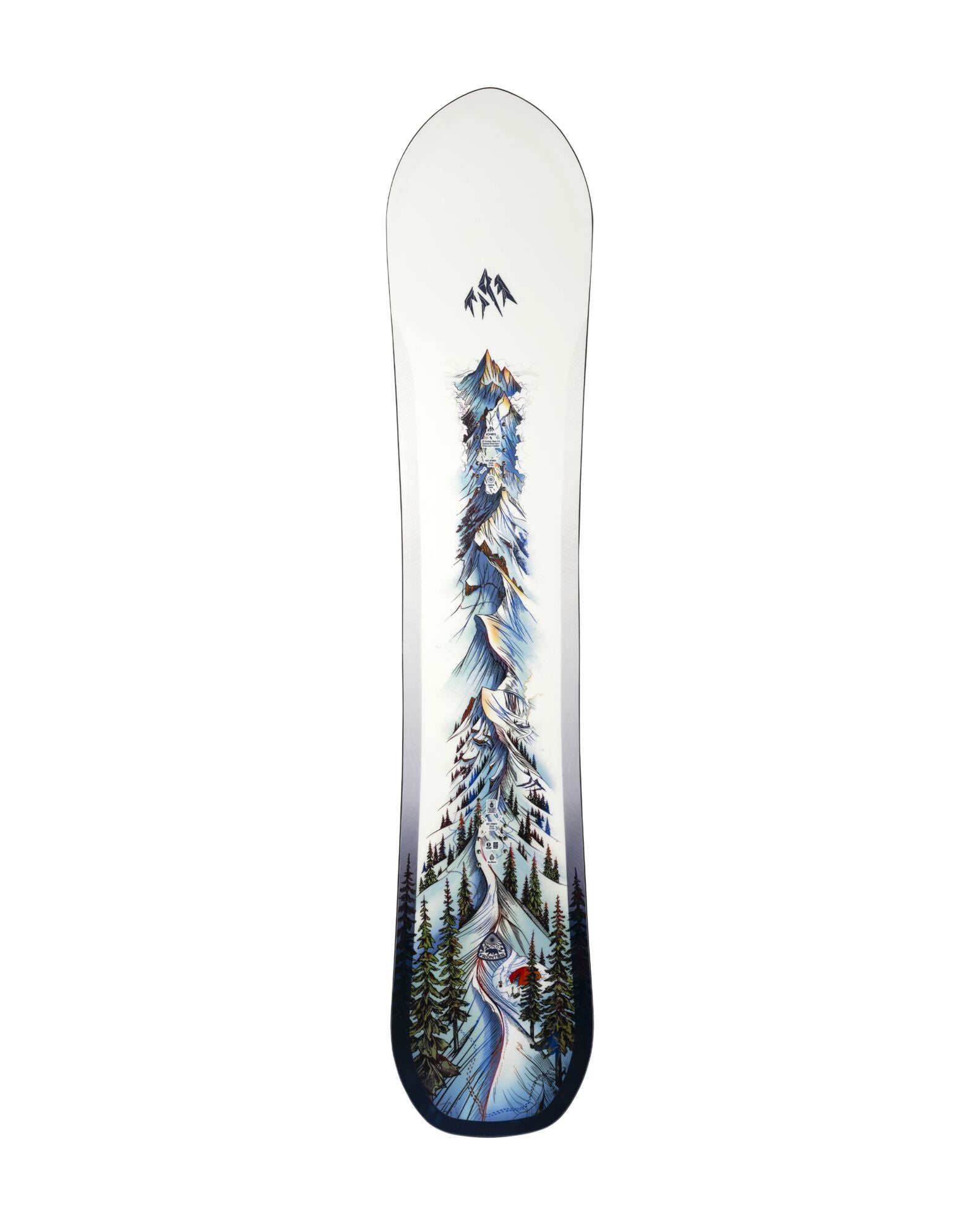 Jones Men's Frontier 2 Snowboard for 2027, shown in a low-resolution image, designed for snowboarding performance.