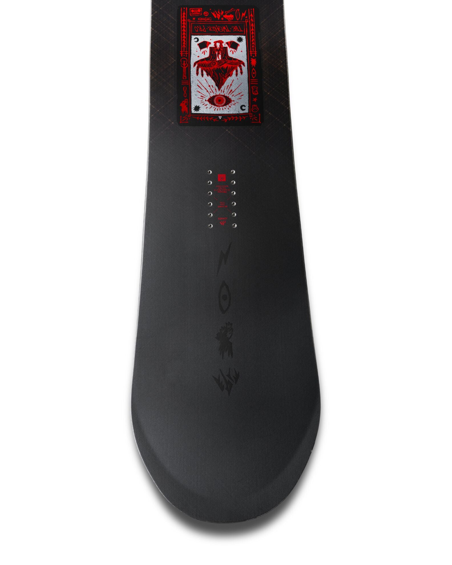 Jones Men's Tweaker Pro Snowboard 2027, lightweight snowboard with a versatile design for all-mountain riding.