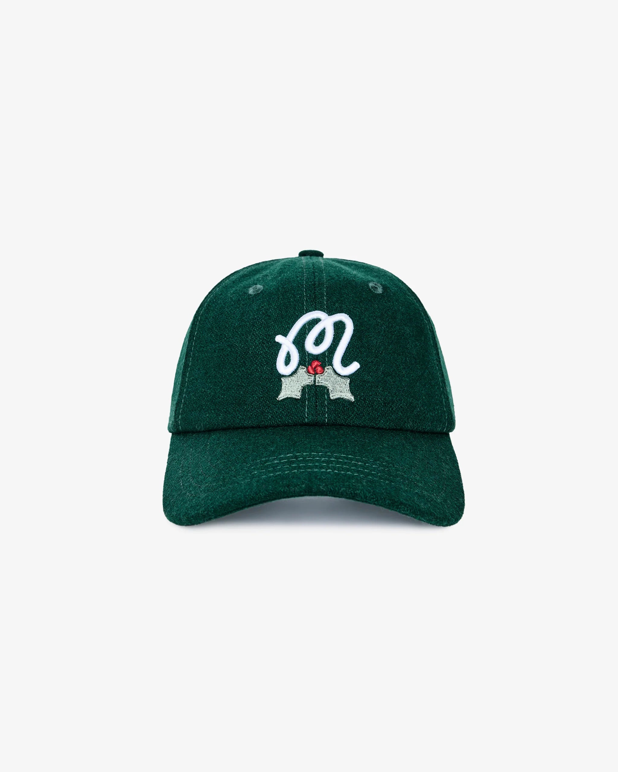Malbon Mistletoe Dad Hat in Green