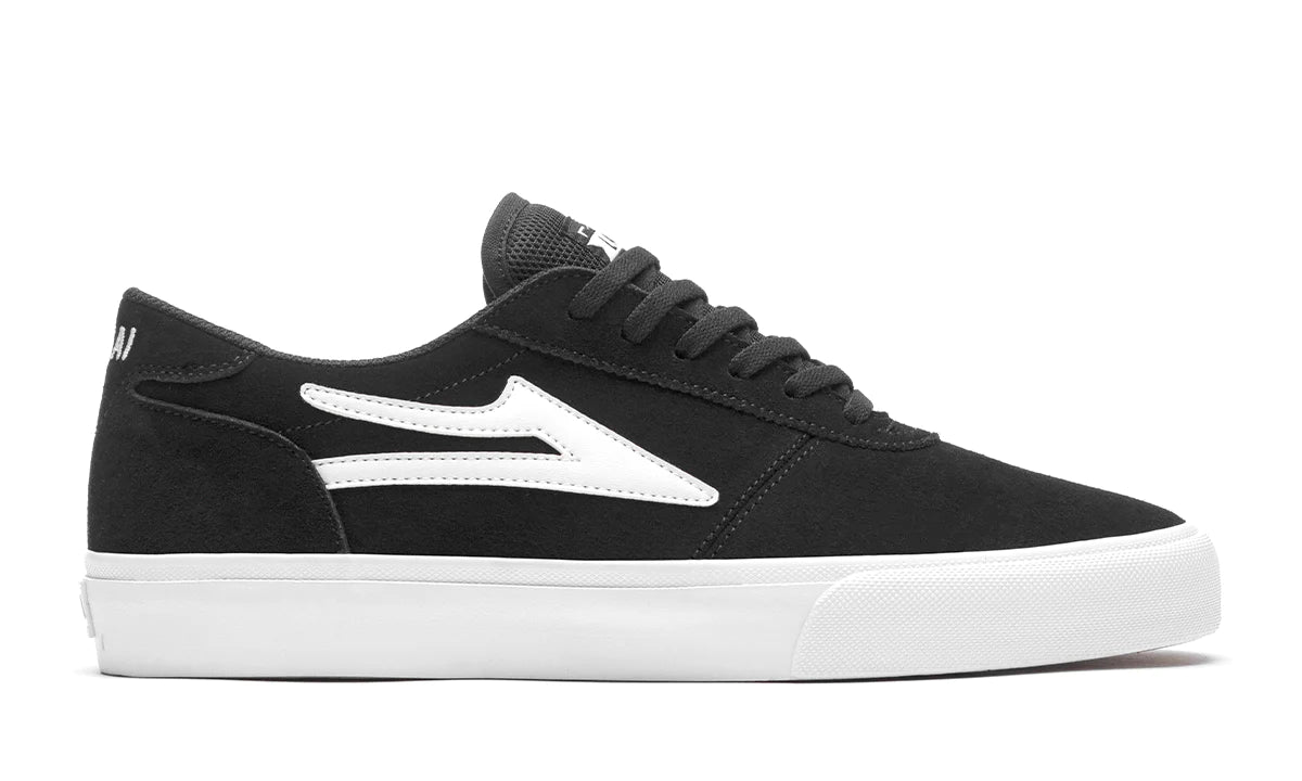 Lakai Manchester Skate Shoe in Black Suede - M I L O S P O R T