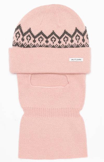 Autumn Mask Beanie  in Pink 2024 - M I L O S P O R T