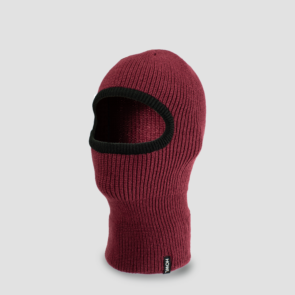 Howl Canopy Facemask in Maroon 2024 - M I L O S P O R T