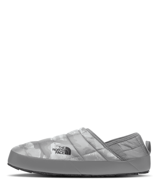 The North Face Mens ThermoBall Traction Mule V Slipper in Tin Grey TNF Camo Print and Meld Grey 2024 - M I L O S P O R T