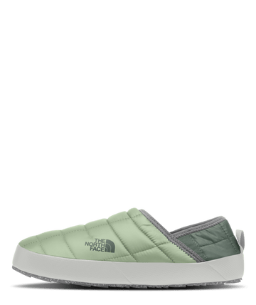 The North Face Womens ThermoBall Traction Mule V Slipper in Misty Sage and Dark Sage 2024