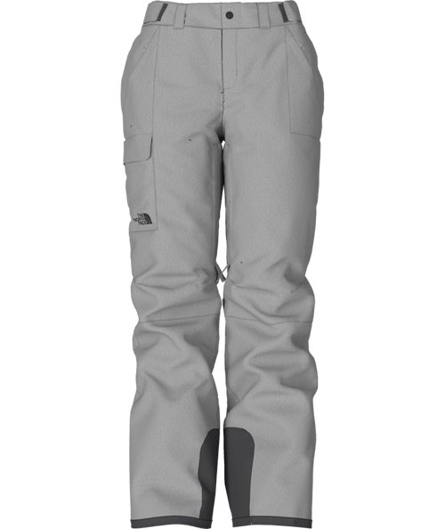 The North Face Womens Freedom Insulated Snow Pant in TNF Medium Grey Heather 2024 - M I L O S P O R T