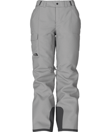 The North Face Womens Freedom Insulated Snow Pant in TNF Medium Grey Heather 2024
