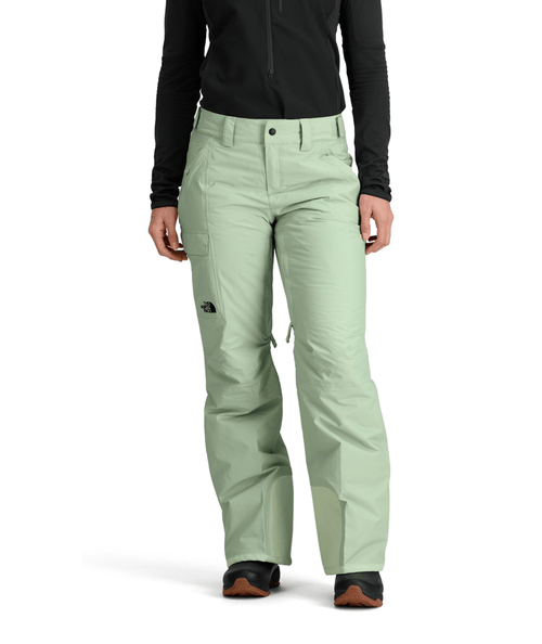 The North Face Womens Freedom Insulated Snow Pant in Misty Sage 2024 - M I L O S P O R T
