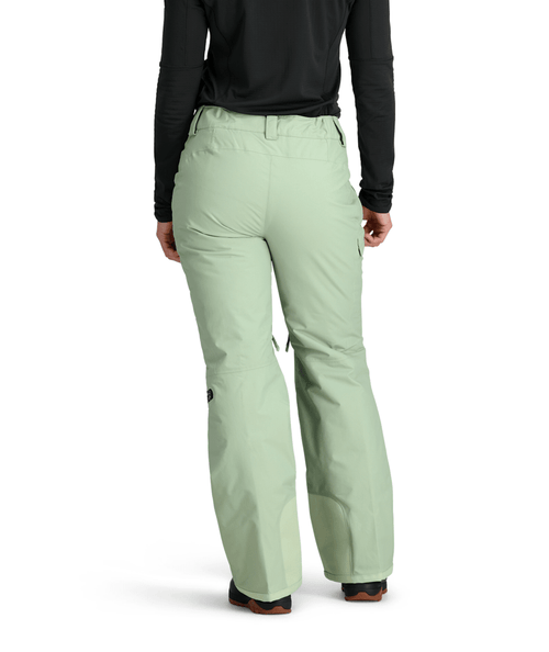 The North Face Womens Freedom Insulated Snow Pant in Misty Sage