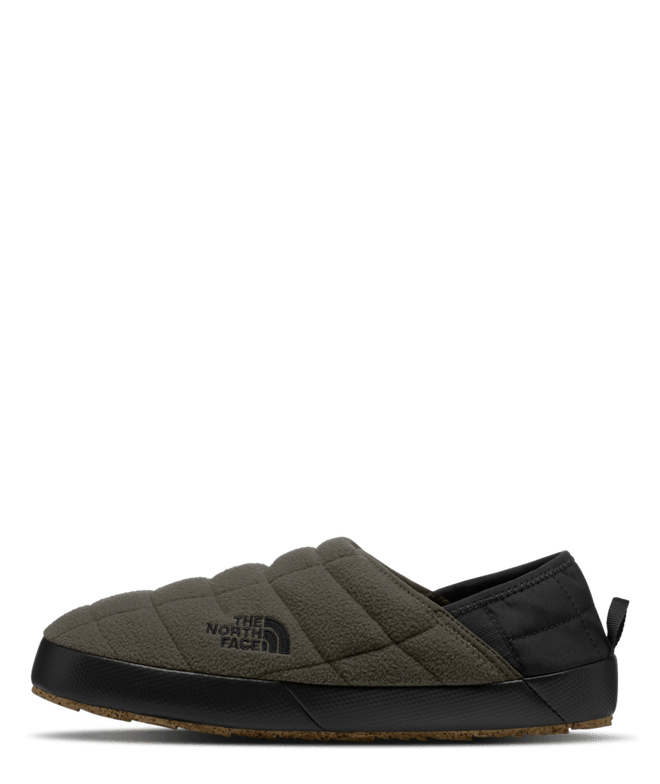 The North Face Mens ThermoBall Traction Mule V Denali Slipper in New Taupe Green and TNF Black 2024 - M I L O S P O R T