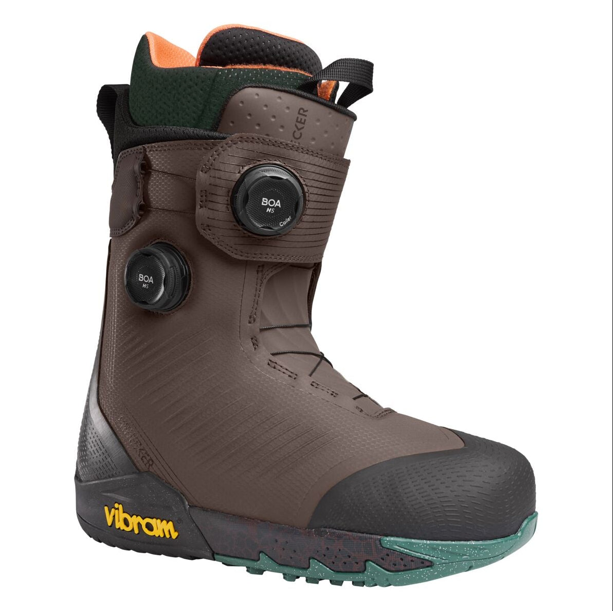 Nidecker Kita men's snowboard boots in brown, designed for snowboarding with comfortable, durable construction.