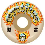 Spitifre Formula Four Chrome Venom Conical Full 99D Skateboard Wheels
