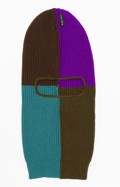 Autumn Patchwork Balaclava  in Stones 2024 - M I L O S P O R T