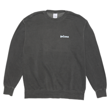 Autumn Peak Plant Crewneck Sweatshirt in Pigment Black 2024