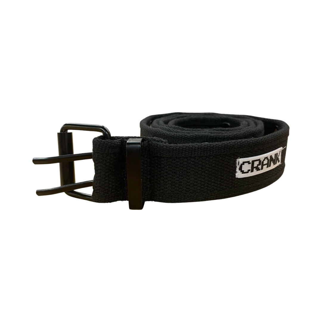 Crank Goods Two Hole Belt in Black - M I L O S P O R T