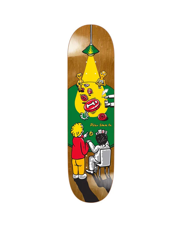 Polar Skate Co Oskar Rozenburg Poker Face Skateboard Deck