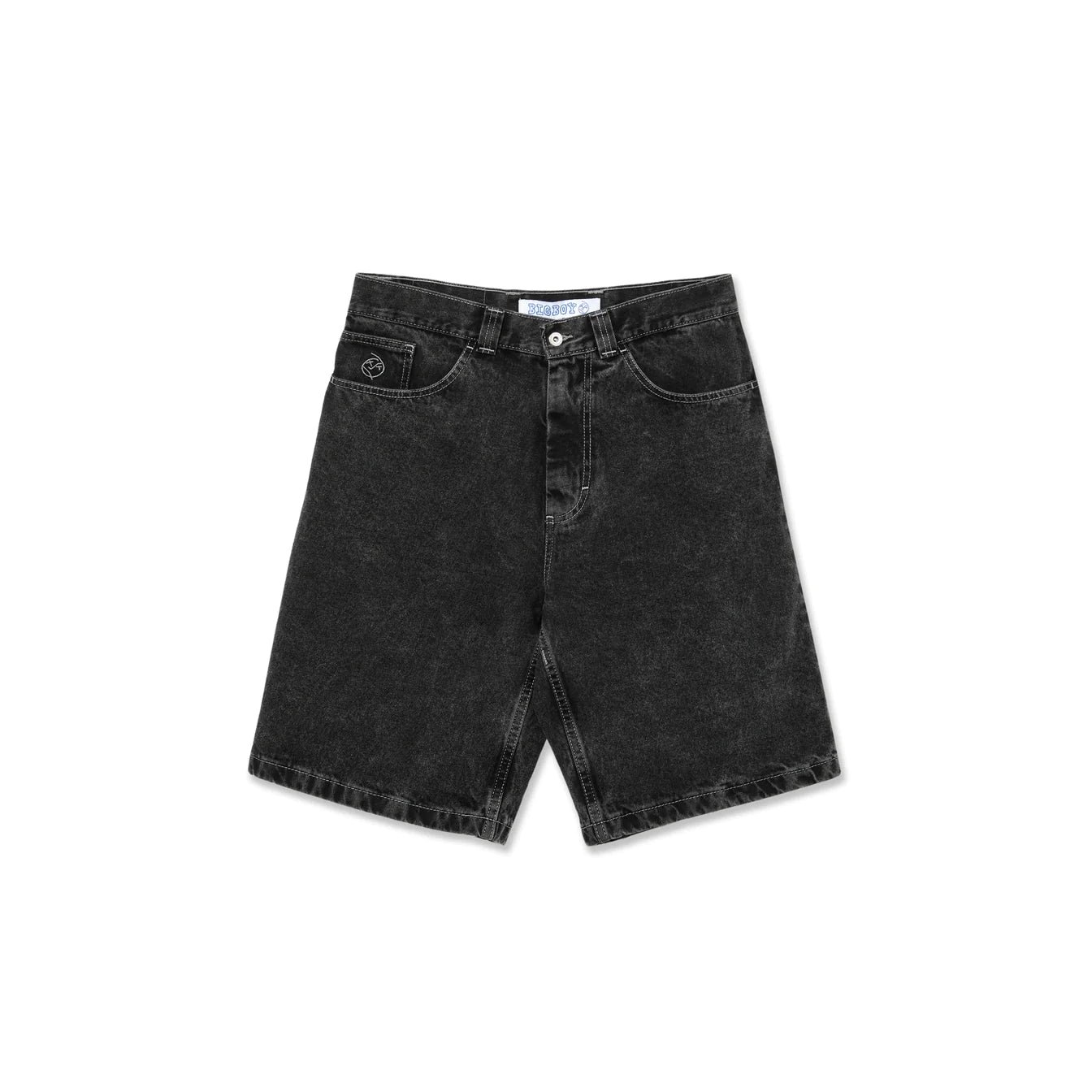 Polar Big Boy Shorts in Black and Silver - M I L O S P O R T