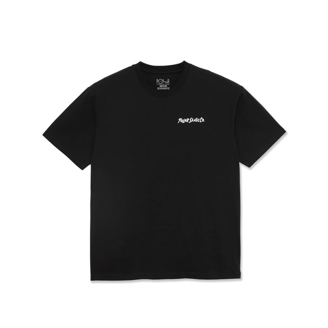 Polar Skate Co Campfire Tee Shirt in Black
