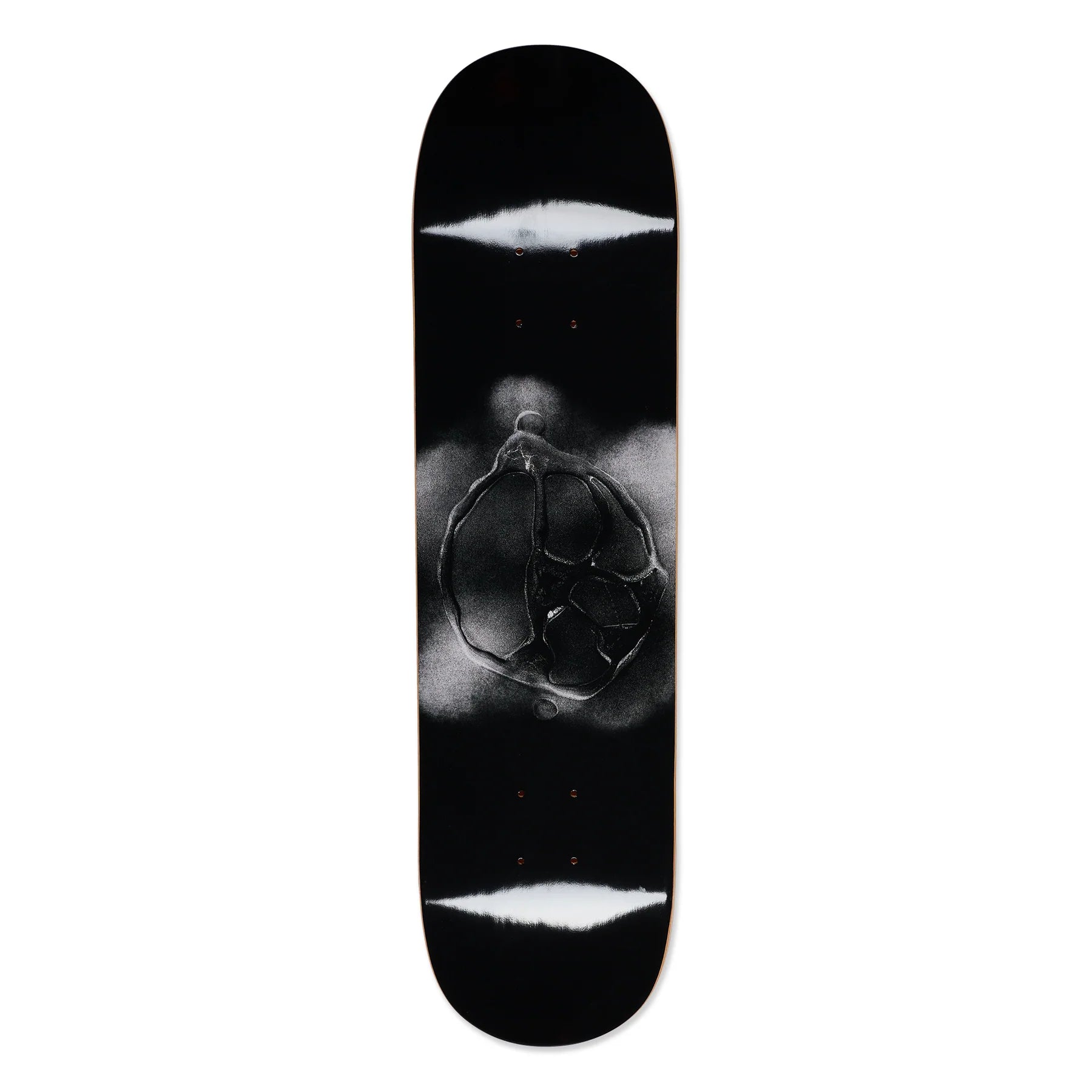 Polar Stroke Logo Black Skateboard Deck
