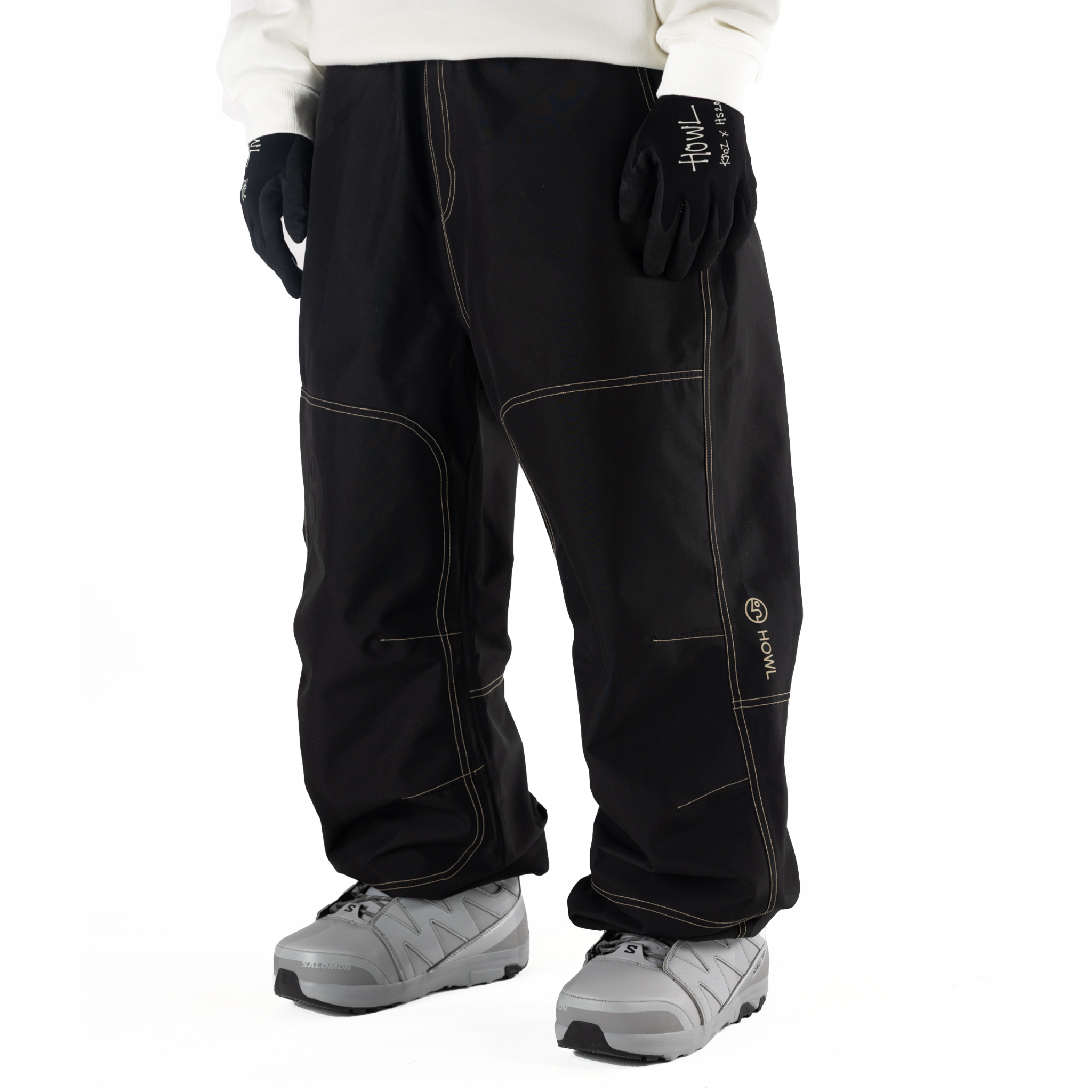 Black Howl Workwear Public Pant 2027 for men and women, featuring durable fabric and practical design for workwear needs.