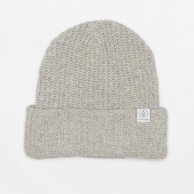 Autumn Simple R Sustainable Beanie in Grey 2024 - M I L O S P O R T