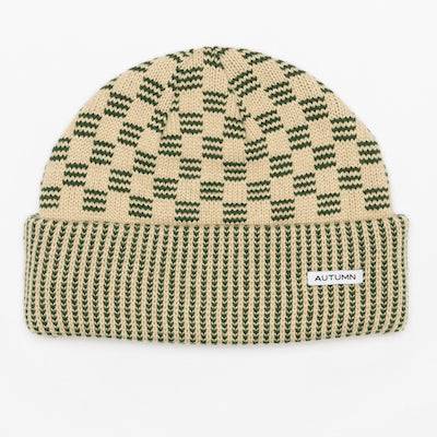 Autumn Squared Beanie in Natural 2024 - M I L O S P O R T