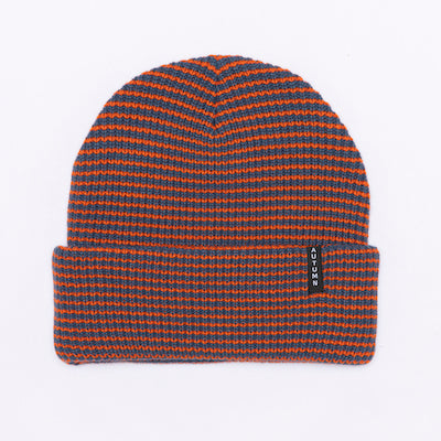 Autumn Stripe Beanie in Slate 2024