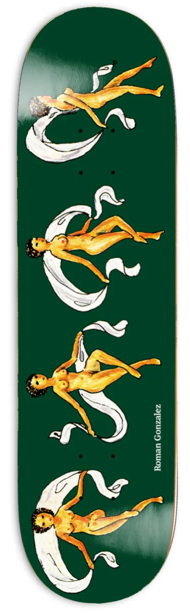Polar Skate Co Roman Gonzalez Dancing Lady Deck (Green) - M I L O S P O R T