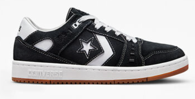 Converse AS-1 Pro Ox Skate Shoe in Black White and Gum
