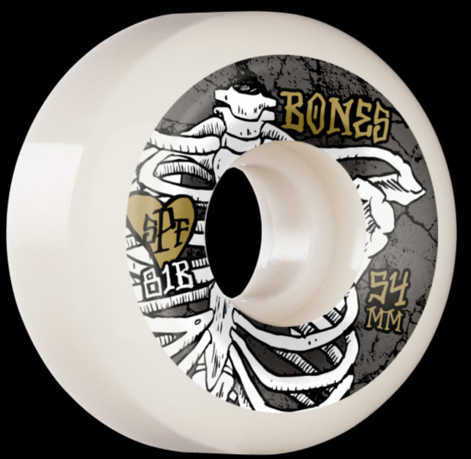 Bones Wheels Spf Skateboard Wheels Rapture P5 Sidecut 81B - M I L O S P O R T