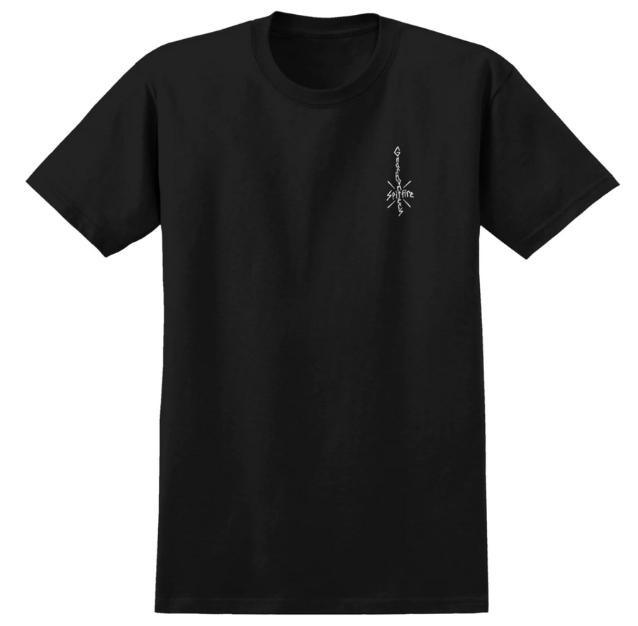Spitfire Gnarhunters X Sf Tee in Black