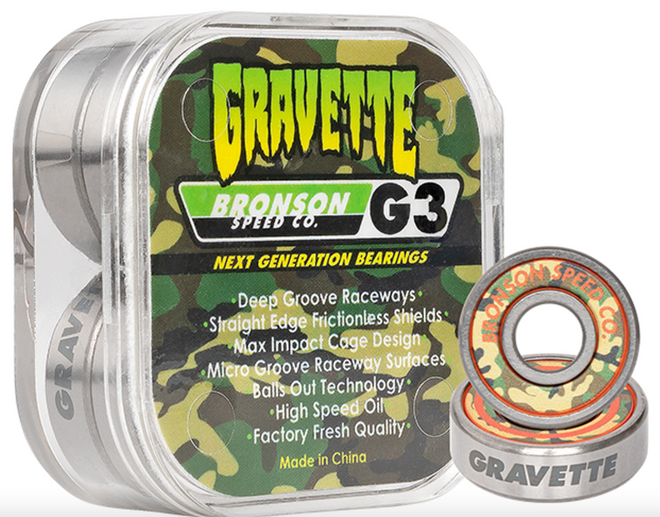 Bronson Speed Co Gravette Pro G3 Bearing - M I L O S P O R T