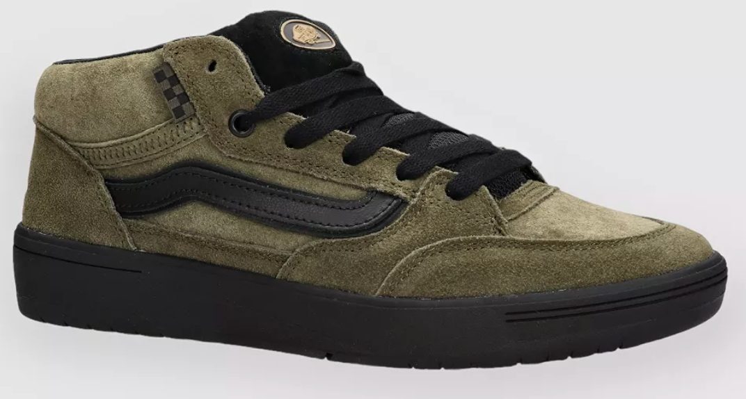 Vans Zahba Mid Beatrice Domond in Dark Olive - M I L O S P O R T