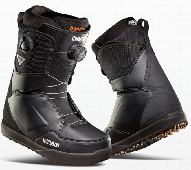 32 (Thirty Two) Lashed Double Boa Wide Quick Strike Snowboard Boots in Black 2024 - M I L O S P O R T