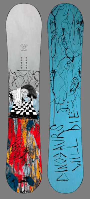 Dinosaurs Will Die (DWD) Darrah Snowboard 2024