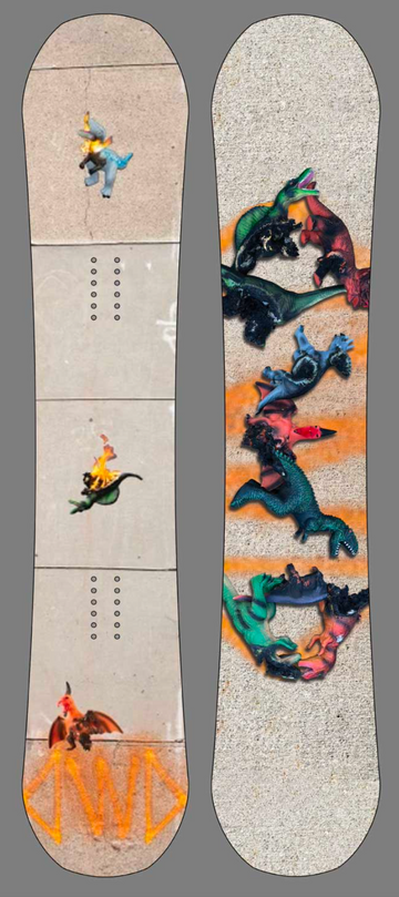 Dinosaurs Will Die (DWD) Holce Snowboard 2024