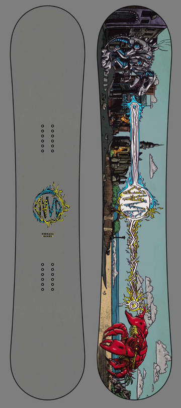 Dinosaurs Will Die (DWD) Keenans Snowboard 2024