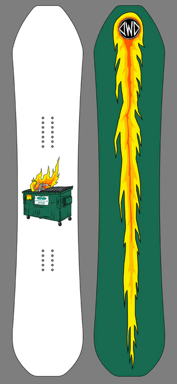 Dinosaurs Will Die (DWD) Nevernot Snowboard 2024