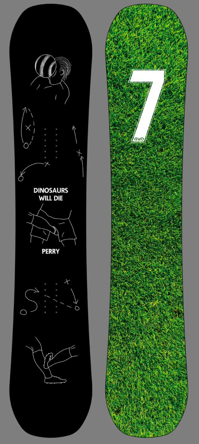 Dinosaurs Will Die (DWD) Perry Snowboard 2024 - M I L O S P O R T