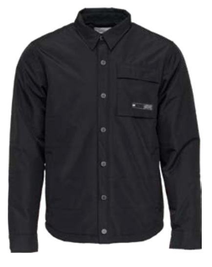 L1 Aftershock Snow Shacket in Black 2024 - M I L O S P O R T