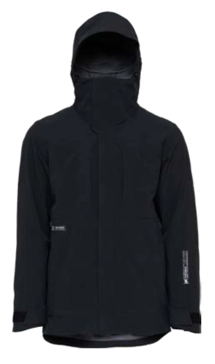 L1 Alpha Snow Jacket in Black 2024 - M I L O S P O R T