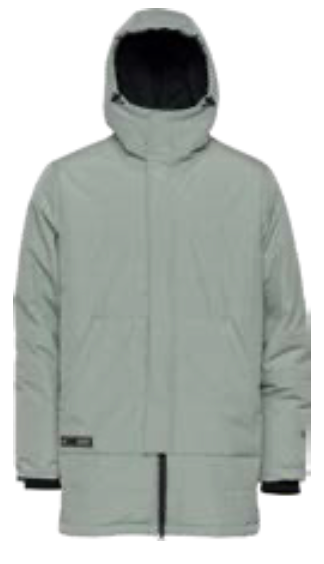 L1 Aftershock Sideline Womens Snow Jacket in Shadow 2024 - M I L O S P O R T