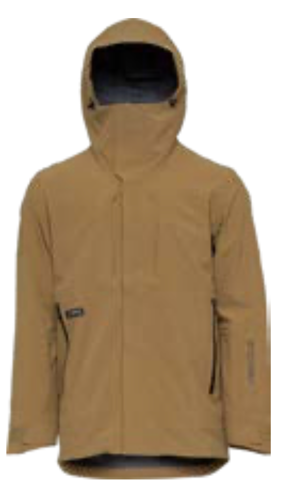 L1 Alpha Snow Jacket in Dull Gold 2024 - M I L O S P O R T
