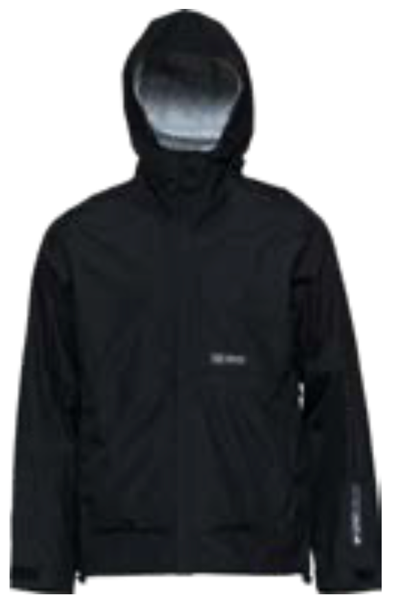 L1 Diffuse Snow Jacket in Black 2024 - M I L O S P O R T
