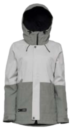 L1 Lalena Womens Snow Jacket in Moonstruck Shadow 2024 - M I L O S P O R T