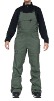 L1 Loretta Womens Snow Bib in Thyme 2024