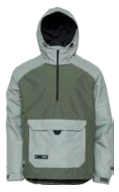 L1 Lowry Womens Snow Jacket in Shadow Thyme 2024 - M I L O S P O R T