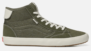 Vans The Lizzie Skate Shoe in Quilted Grape Leaf