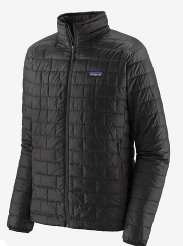 Patagonia Mens Nano Puff Jacket 2024 in Black