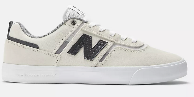 New Balance Numeric 306 Foy Skate Shoe in White and Black - M I L O S P O R T